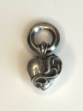 Vintage Chrome Hearts 925 Sterling Heart Pendant